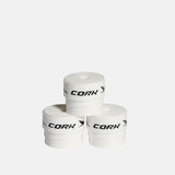 CORK PADEL OVERGRIP PERFORERET 3 PAK - HVID