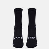 KISSPADEL GRIP SOCKS - BLACK (5 PACK)