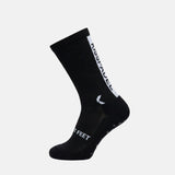 KISSPADEL GRIP SOCKS - BLACK (5 PACK)