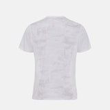 CORK PADEL PREMIUM TEE CAMO - WHITE