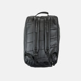 CORK PADEL LARGE PADEL BAG IN FAUX LEATHER - BLACK