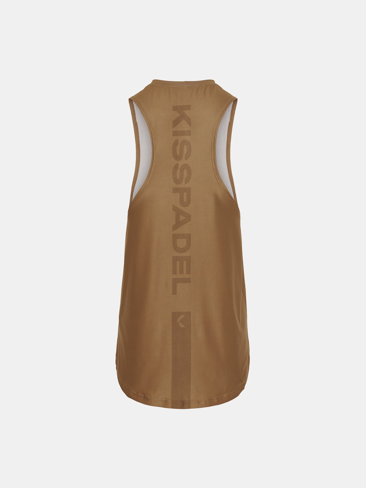 KISSPADEL OVERSIZED TANK TOP / KHAKI